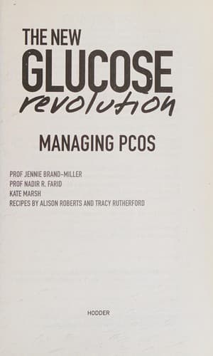 Cover image for The new glucose revolution