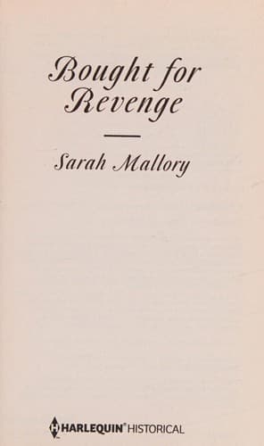Cover image for Bought for Revenge