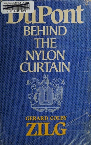 Cover image for Du Pont: behind the nylon curtain.