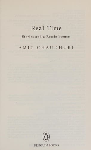 Cover image for Real time
