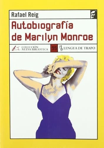 Cover image for Autobiografía de Marilyn Monroe