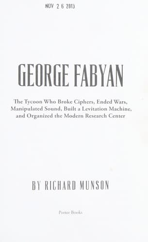 George Fabyan
