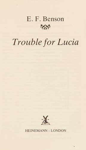 Cover image for Trouble for Lucia