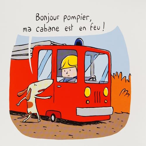 Cover image for Bonjour pompier