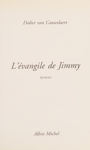 Cover image for L' évangile de Jimmy