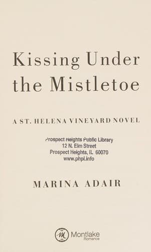 Cover image for Kissing under the mistletoe