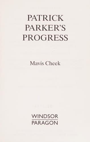 Cover image for Patrick Parker's progress