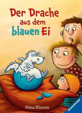Cover image for Der Drache aus dem blauen Ei