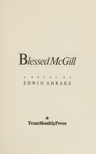 Cover image for Blessed McGill