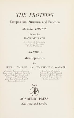 Cover image for The proteins