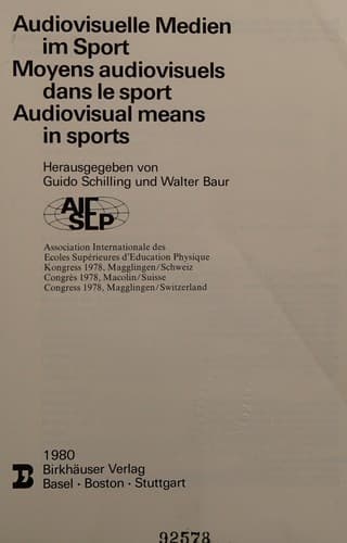 Audiovisuelle Medien im Sport