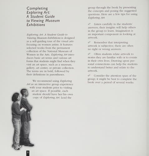 Teacher's guide to exploring art