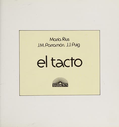 Cover image for El tacto