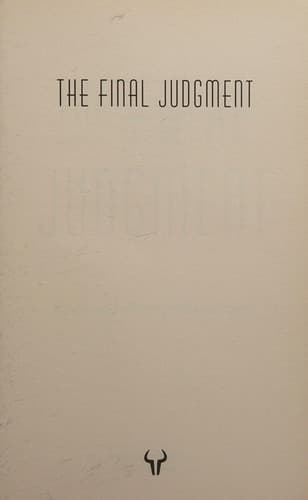 Cover image for The final judgement