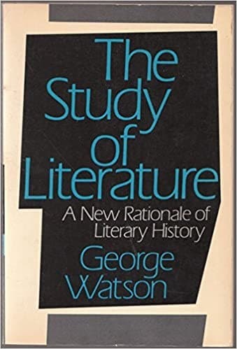 Cover image for The study of literature