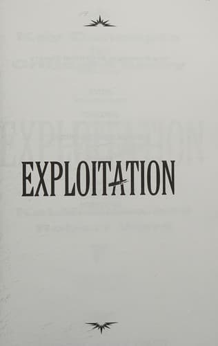 Cover image for Exploitation