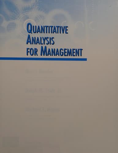 Cover image for Quantitative Analysis for Management