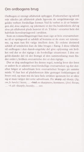 Cover image for Engelsk-dansk, dansk-engelsk