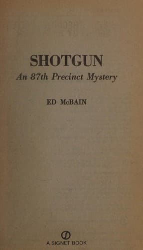 Cover image for Shotgun
