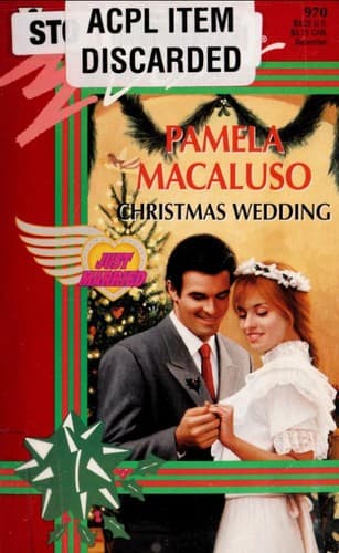 Cover image for Christmas Wedding (Just Married)