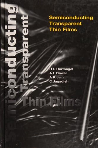 Cover image for Semiconducting transparent thin films