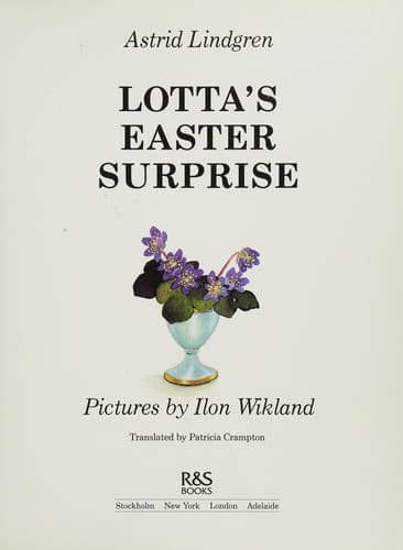 Cover image for Lotta's Easter surprise