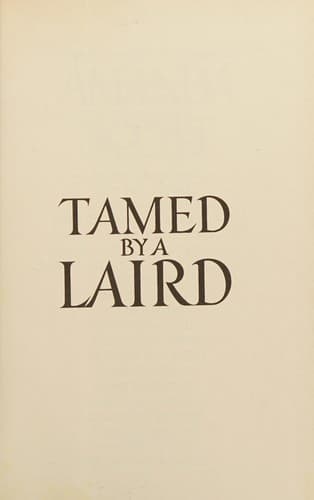 Cover image for Tamed by a laird
