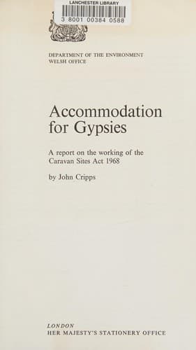 Accommodation for gypsies