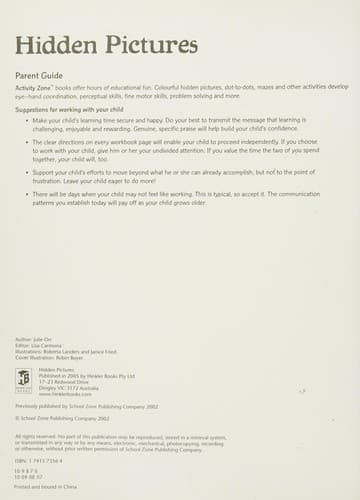 Cover image for Hidden pictures