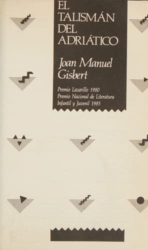Cover image for El talismán del Adriático