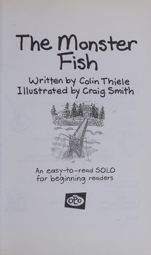 Cover image for The monster fish