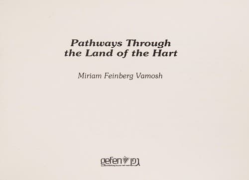 Cover image for Pathways through the land of the hart