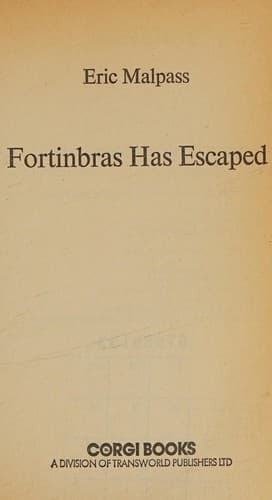 Cover image for Fortinbras has escaped