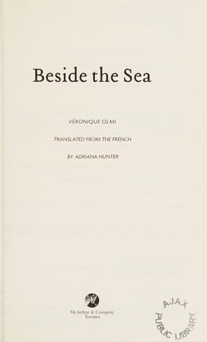 Cover image for Beside the sea