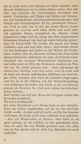 Cover image for Der Schüler Gerber