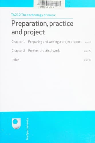Cover image for The technology of music