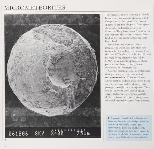 Cover image for Meteorites