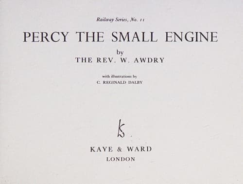 Cover image for Percy, the small engine