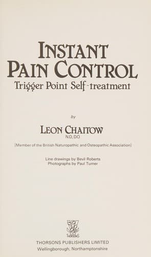 Cover image for Instant pain control