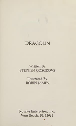 Cover image for Dragolin