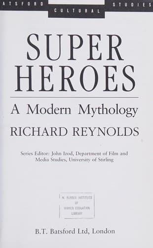 Cover image for Super heroes