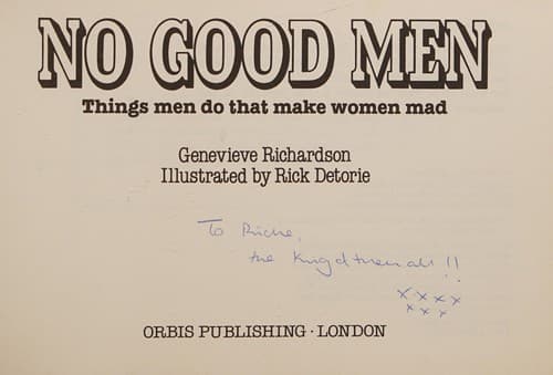 Cover image for No good men