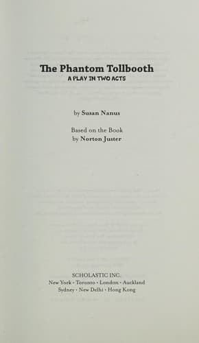 Cover image for The phantom tollbooth