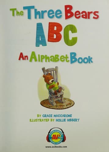 Cover image for The three bears ABC
