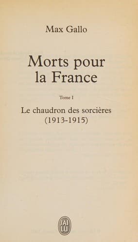 Cover image for Le chaudron des sorcières