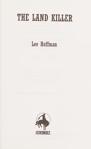 Cover image for The land killer