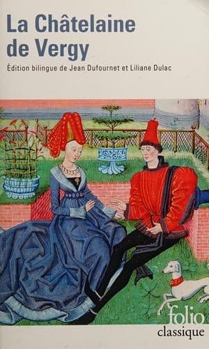 Cover image for La châtelaine de Vergy