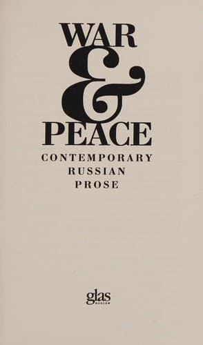 Cover image for War & peace