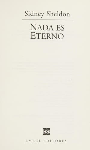 Cover image for Nada Es Eterno