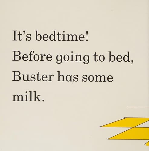 Cover image for Buster's Bedtime